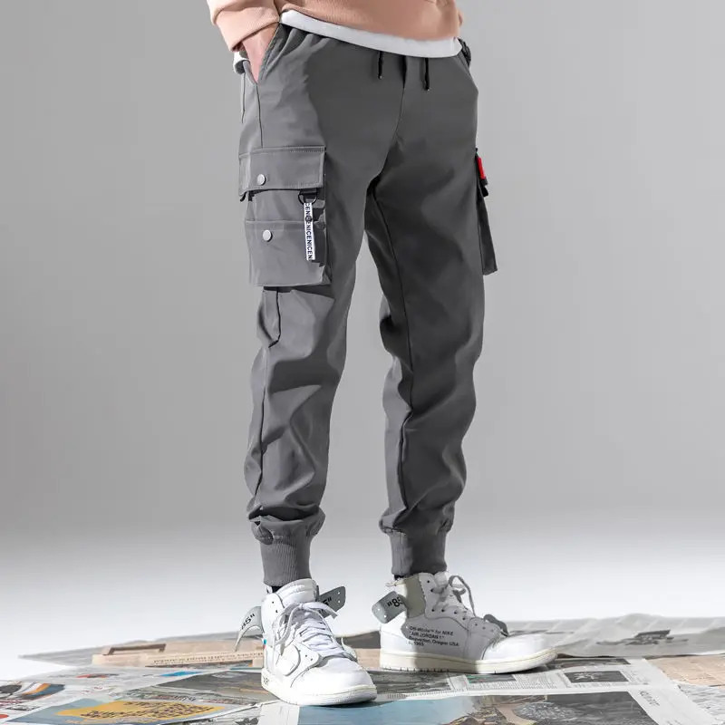 2025 New men work pants, tactical pants, workwear, multi pocket casual training