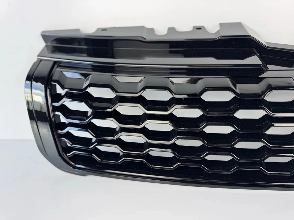 Range Rover Evoque L538 Front Grill 2015–2018 Glanz Schwarz Kühlergrill ABS - Bild 3 von 4