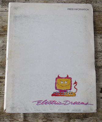 ELECTRIC DREAMS ORIGINAL 1984 CINEMA PRESS KIT Virginia Madsen 7 FOTOS RARE 80s