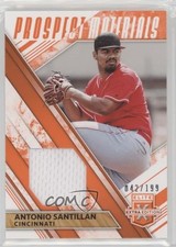 2019 Elite Extra Edition Prospect Materials Orange 42/199 Antonio Santillan 08jk