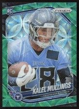2025 Panini Prizm Green Scope 14/75 Kalel Mullings Rookie #385 JW1