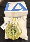 Invicta Subaqua Men’s Quartz Watch Green Dial Yellow Bezel Rubber Strap Box — photo 2