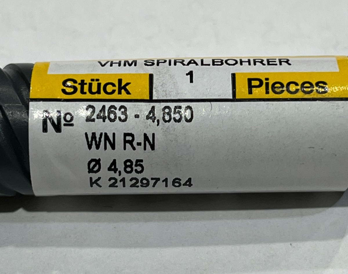 GUHRING SPIRAL BOHRER 2463-4,850