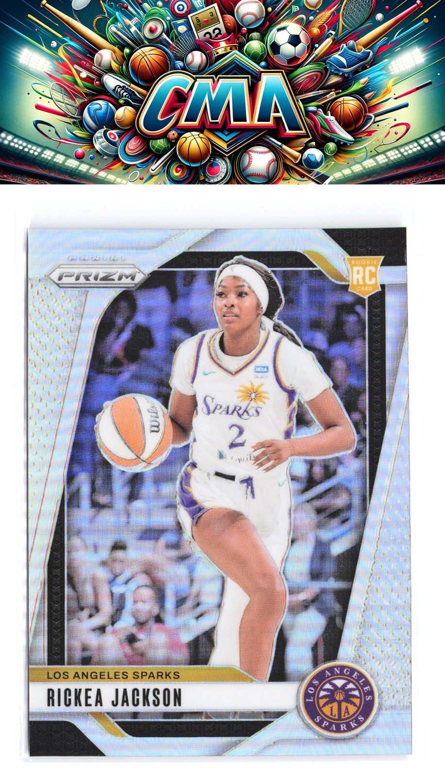 2024 Panini Prizm WNBA #60 Rickea Jackson Silver Prizms