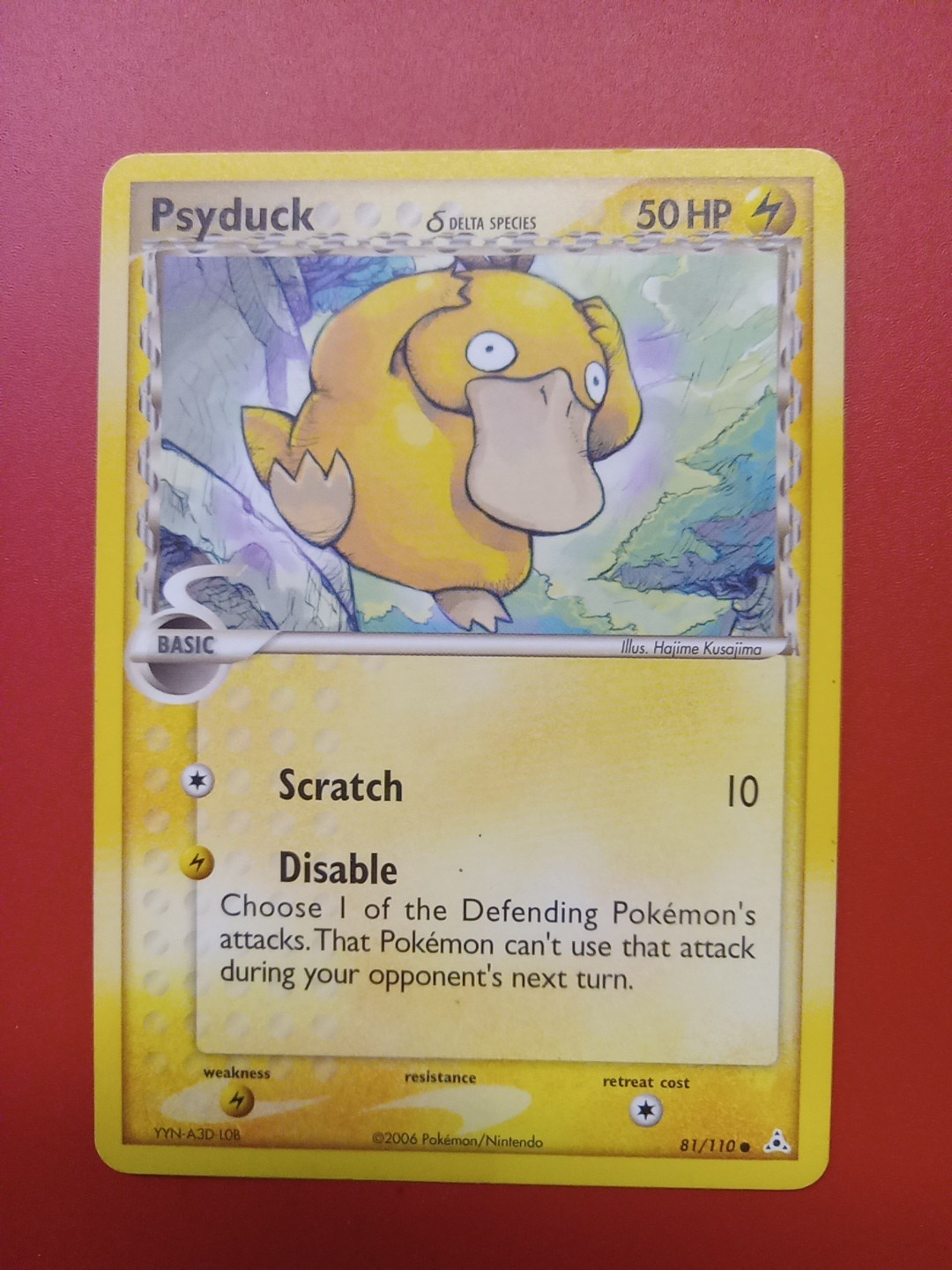 Psyduck 81/110 Delta Species Holon Phantoms Pokemon NM/M Free Shipping!!