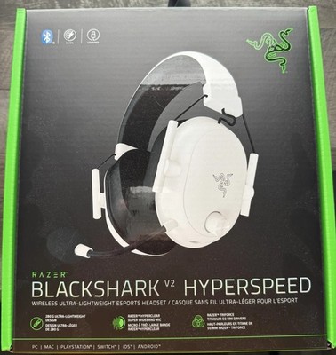 Razer BlackShark V2 HyperSpeed Wireless Gaming Headset White PS5