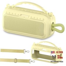 Silicone Cover Case for Bose SoundLink Plus Portable Speaker Citrus Yellow Case