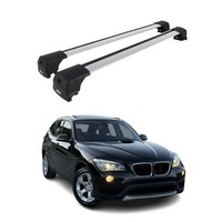 DachträGer GrundtäGer FüR BMW X1 E84 2009-2015 75Kg Aluminium Silber 2 Tlg
