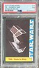 1977 Star Wars Wonder Bread #16 TIE – Vader’s Ship – PSA 7 N
