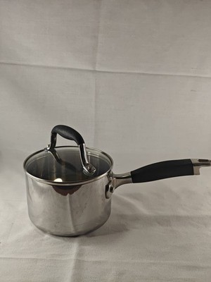 Anolon Advanced Clad Stainless Steel Saucepan with Lid, 1.5 qt