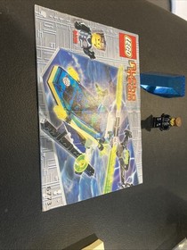 2001 LEGO Dash Minifigure alp004 Alpha Team 6773  Manual Windshield Parts Lot