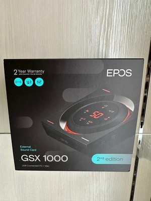EPOS GSX 1000 2nd Edition USB Gaming Audio Verstärker Neu Verpackt Japan