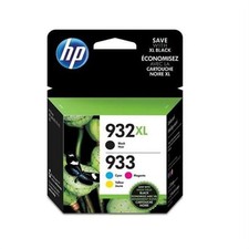 932XL/933 Ink Cartridges 4-Pack for HP OfficeJet 6100 6600 6700 7110 7610 7612