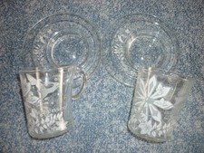 2 originale Senseo Douwe Egberts Kaffee Gläser, Tasse Boontje mit Untertasse Neu