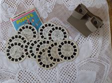 Vintage View Master  Reels Top Of The World Popeye Sesame Street Ghostbusters