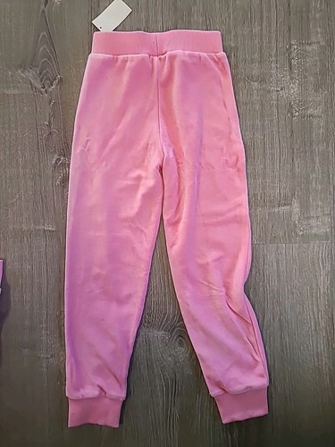 NEW Girls Sz 6 Child Pink Juicy Couture Velore Track Suit Gold JC Y2K Barbiecore - Picture 12 of 12