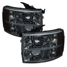 For Chevy Silverado 2500 HD 07-14 Headlights Driver & Passenger Side