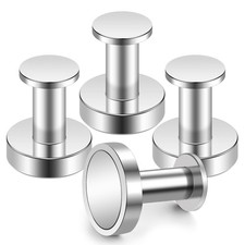 4 Pack 150Lbs Magnetic Hooks Wreath Hanger for Cruise Cabins Classroom Grill