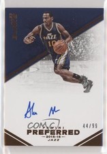 2015-16 Panini Preferred Auto 44/99 Alec Burks #131 Auto 1a07