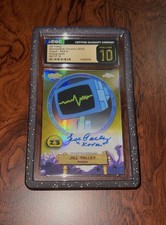 Topps Chrome SpongeBob 25th Karen Auto Jill Talley PRISTINE Gold Label 10 POP 1