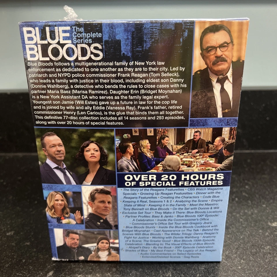 Blue Bloods The Complete Series DVD Seasons 1-14 New & Sealed Tom Selleck 207 Hr - Image 4 of 4