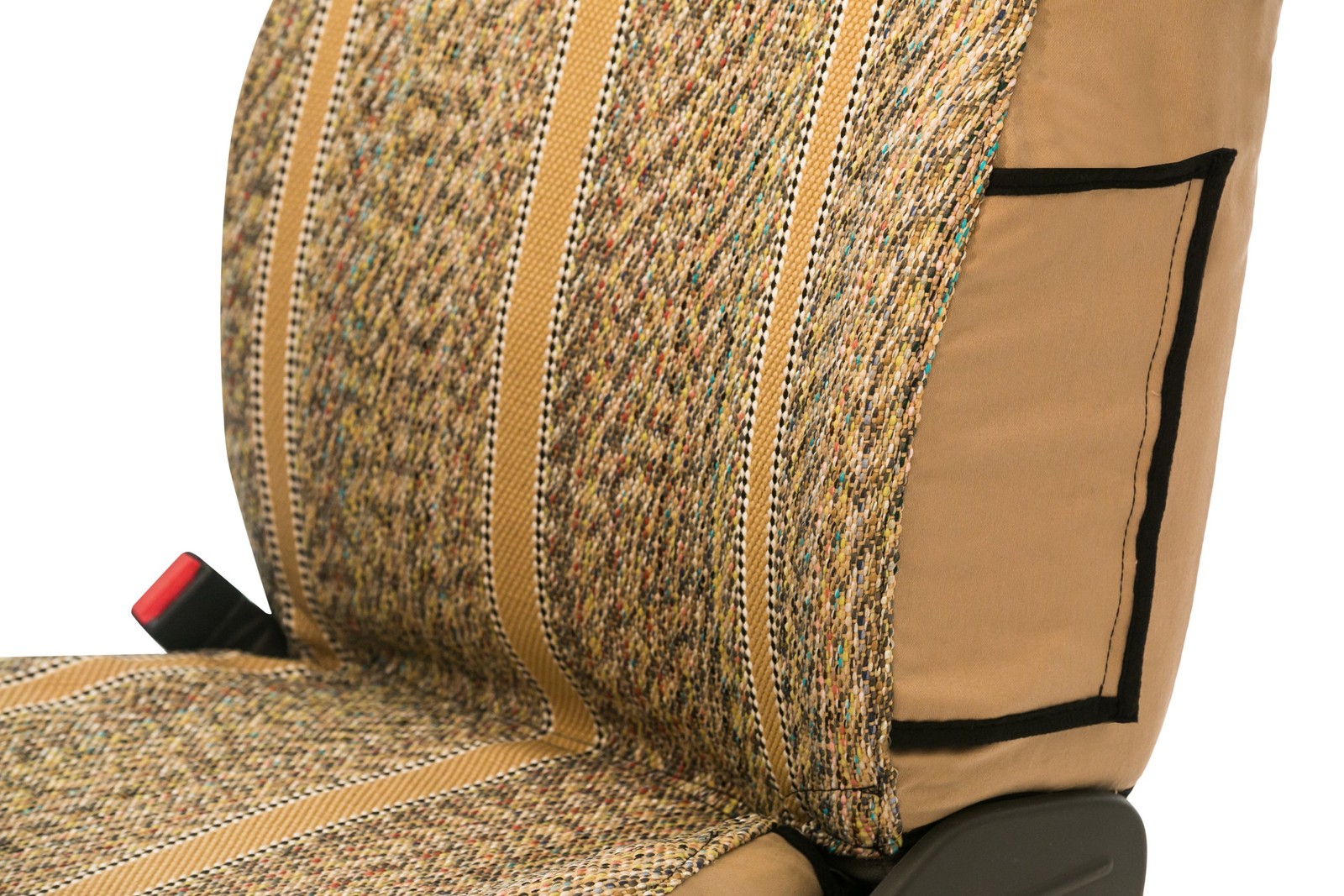Saddleman 028525-09 Saddle Blanket 1st Row Tan Custom Seat Covers