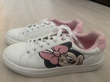 ALDI Disney Mickey Minnie Mouse Ladies Character Sneakers Shoes Womens Size 8