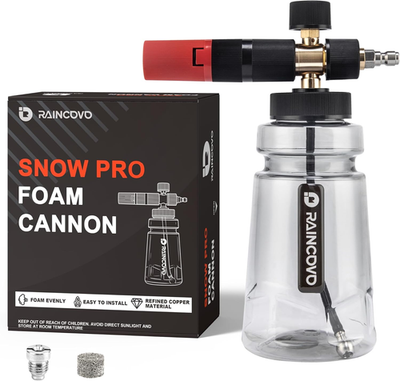 #ad Raincovo Foam Cannon Wide Mouth for Pressure Washer Thick Snow Foam Lance for C $37.55
