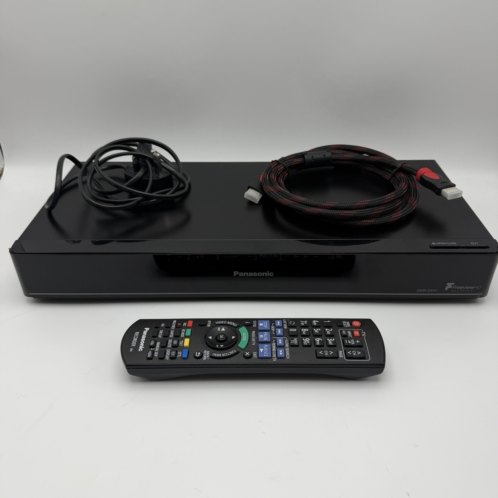 Panasonic DMR-EX97 Twin HD Tuner DVD Recorder 500GB HDD With Remote - Tested