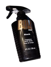 Bod Man Black by Parfums De Coeur Body Spray 8oz Men’s Cologne Uk Seller New