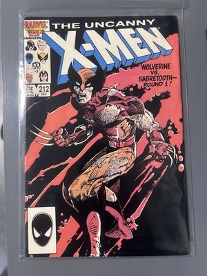 The Uncanny X-Men #212 & #222 Sabertooth Battles.