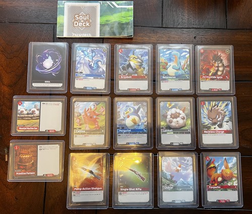 Demo Card Set Palworld TCG 2026 Prototype Demo Deck Complete 15-Card Set English | eBay