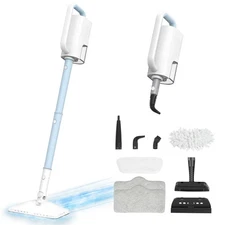 Steam Mop Cleaner, 7 in 1 Rotated Steam Cleaner for Home, Adjustable 2 Modes ...