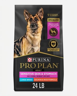 Sensitive Skin & Stomach Large Breed Dog Food - 24 lb Bag, Premium Nutrition