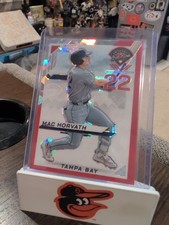 2025 Panini Prospect Edition Mac Horvath Red X-Fractor