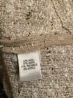 St. John Collection Boucle Stretch Jacket Metallic Jacket Limestone Multi sz 12 — photo 9