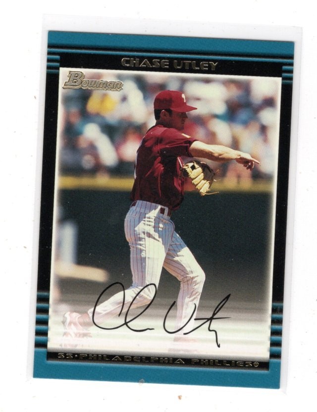 2002 Bowman Chase Utley Card #264 NM-MT