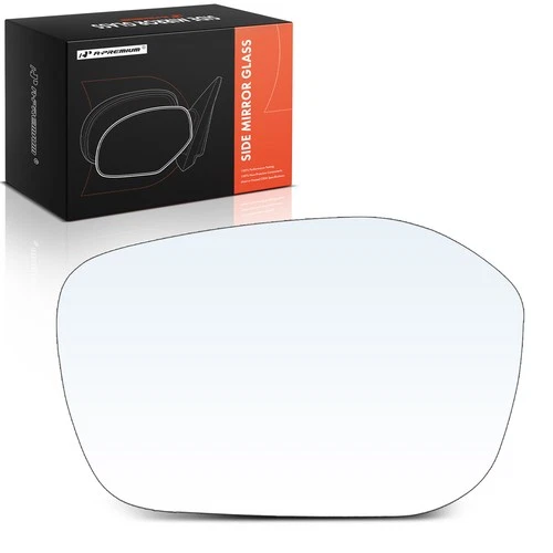 A-Premium Mirror Glass w/ Backing Plate Driver Side for Honda Civic 2022 2023