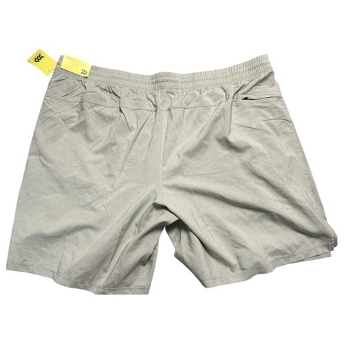 Pantaloncini da corsa All in Motion uomo 9” grigio XXL asciugatura rapida UPF 50+ nuovi con etichette - Foto 2 di 5