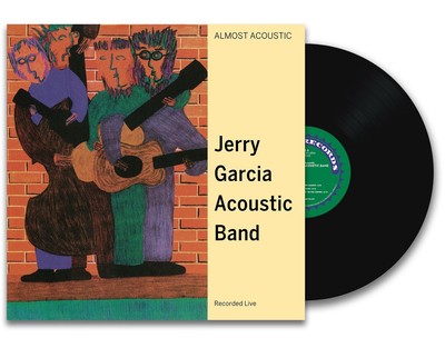 Jerry Garcia Acoustic Band~Almost Acoustic 2LPs, 2024 Pressing Black Vinyl