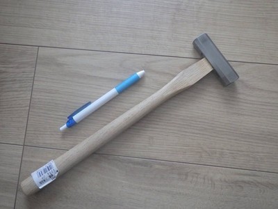 Hiroki Octagon Kasumi Genno Japanese Hammer 225g W/ Toroku Handle Unused