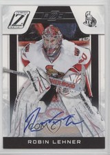 2010-11 Zenith 289/999 Robin Lehner #191 Auto 3xv