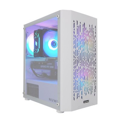 PC Gaming Computer Zum Spielen I7-12700F 16GB SSD 1TB RTX 5060 8GB Win 11 Weiß