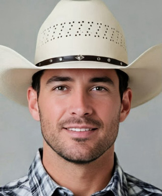 Western Cowboy Hat Sombrero Vaquero Handcrafted Cattleman Tejana de Lona