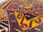 Rare Hand Knotted Afghan Adras Khan Balouch Wool Area Rug 6.5 x 3.9 Ft — photo 9