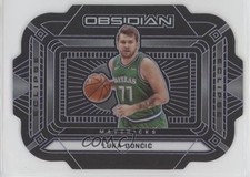 2020-21 Panini Obsidian Eclipse Electric Etch Purple 67/75 Luka Doncic #1 7y2