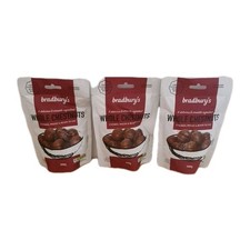Whole Cooked Chestnuts. 3 Packs. Bradburys. Cooked Peeled And Ready To Eat. 