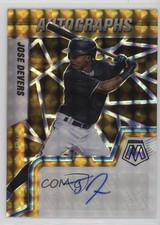 2022 Panini Mosaic Auto Gold Mosaic Prizm /10 Jose Devers #AM-JD Auto 1p5