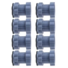  8 Pcs Washer Dryer Anti Vibration Pads Anti-vibration Feet for Washing Machines