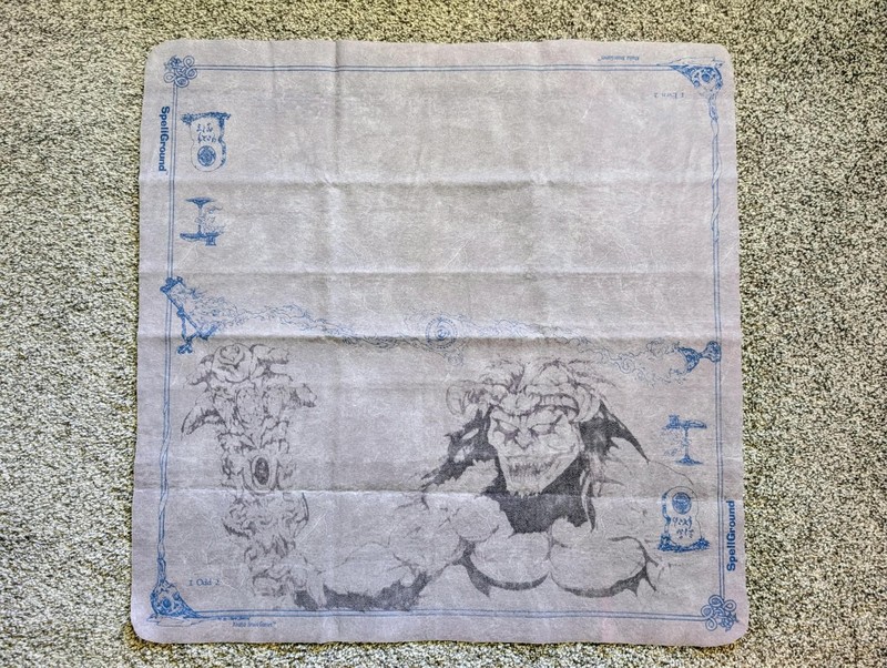 SpellGround Version 1 (V1 ) Grey Playmat Swamp King MTG Rare KBG